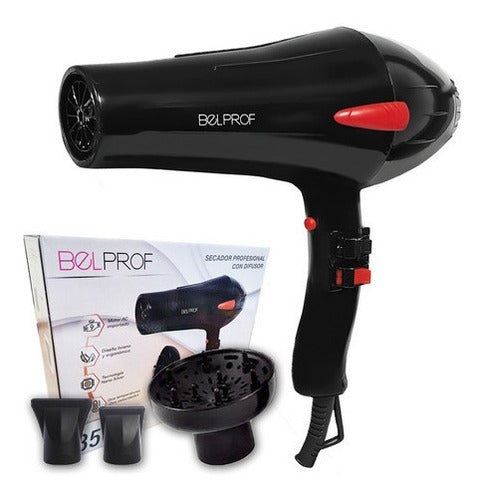 Belprof Kit Hair Clipper + Ultra Slim Hair Straightener + 1800W Hair Dryer 1