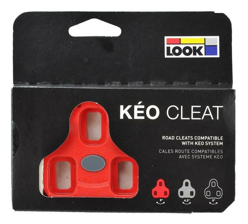 Taco Speed Look Keo Vermelho 9 Graus Road Bike Original Nf 0