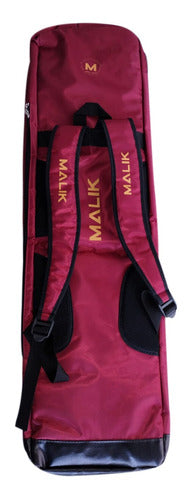 Malik Medium Hockey Stick Bag - Burgundy 2