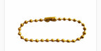 50 Ball Chains 10cm With Golden Canoe for Hanging - Sergio Bijouterie 2