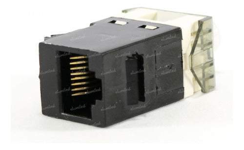 RJ45 Cat6 Female Keystone Connector for Cable 2