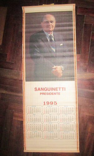 Antiguo Almanaque De Sanguinetti Presidente 1994 1995 2