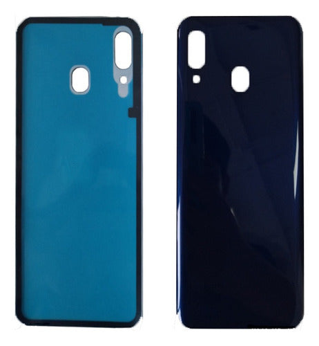 Samsung Replacement Back Cover Compatible with A20 Blue 0