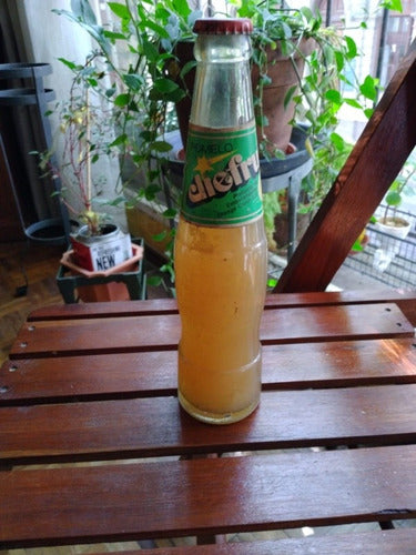 Antigua Botella Refresco Diefrut Pomelo, De Crush,llena 4