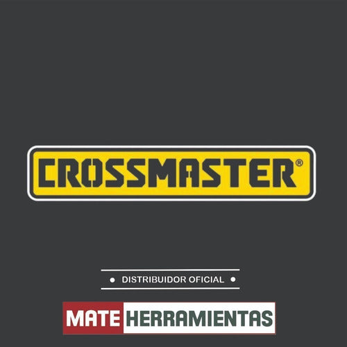 Crossmaster 6-Inch Half-Round Rasp with Plastic Handle 1