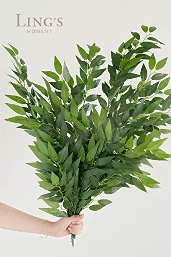 Lings Moment Artificial Italian Ruscus Stem 27.55" Tall 1