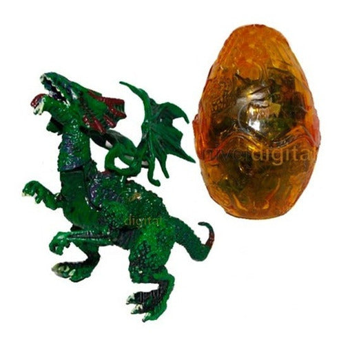 Dragon Egg Building Kit Articulated Various Colors Kids 3