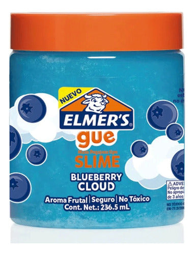 Elmer's Pre-Made Cloud Slime Blueberry 0