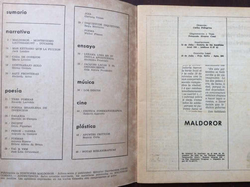 Maldoror 12 - Revista De La Ciudad De Montevideo 1