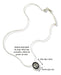 Gold Filled 14k Choker Necklace with Black Enameled Pendant and Zirconia Stone by Vanesa Duran Jewelry 1