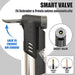 Giyo Inflatable Bike Pump with Smart Valve Double Action Aluminum 4