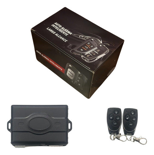 Alarma Auto Universal Volumétrica 2 Controles + 4 Bloqueos 0