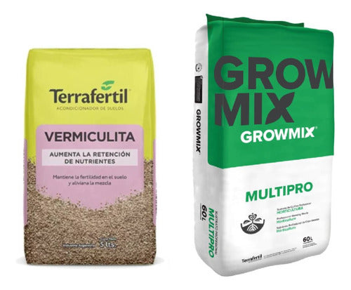 Combo Growmix Multipro 80L Substrate + 5 dm3 Vermiculite 0