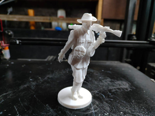 Australian Soldier WW1, Scale 1/16 (12cm), White 2