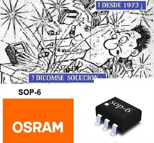 OSRAM SFH3201 Photo Sensor 850nm Top View SO6 0