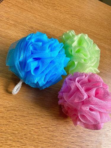 Bath Sponge Pompon X30 3