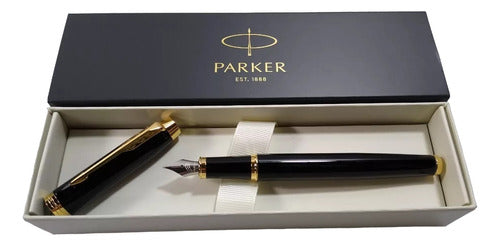 Parker IM Black Lacquer GT Fountain Pen 0