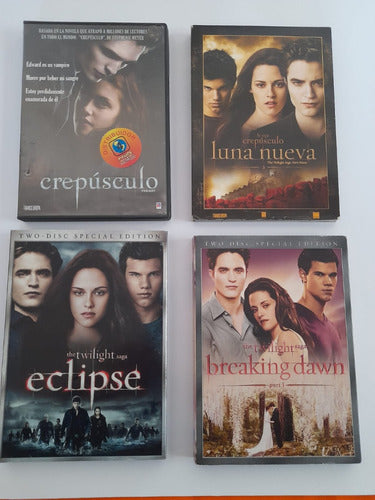 Crepúsculo Saga De La 1 A La 4 Parte 1 0