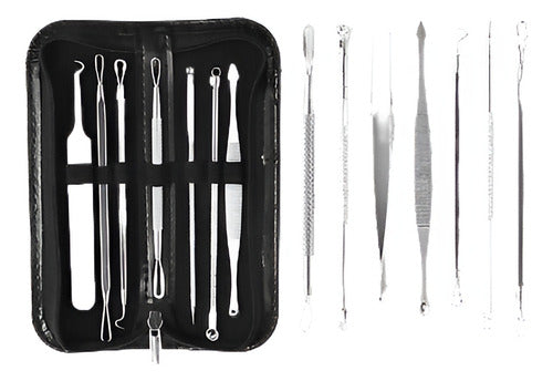 High Quality 7pcs Blackhead Acne Comedone Extractor Kit 0