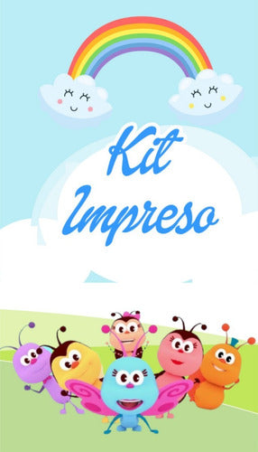 Bichikids Kit Impreso  Personalizados 15 Niños 1