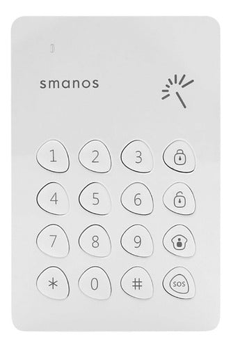 Teclado Inalambrico Rfid Smanos Wk7000 0