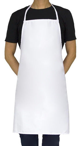 Genérica Tropical Gastronomic Kitchen Apron with Custom Embroidery Logo 1