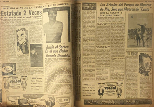 Fútbol Actualidad Diario, 319 Infamia En Maracaná 1956 Leer 6