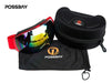 Possbay Ski/Snowboard Goggles with Case - UV Protection, Anti-Fog, Adjustable Strap 8