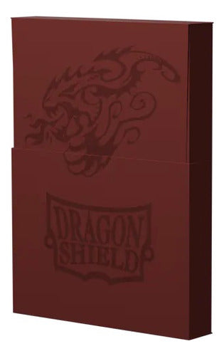 Dragon Shield Cube Shell Blood Red Standard Funda Caja Rojo 0