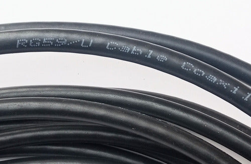 Cable Rg59 ( Rollo De 6 Metros ) 2