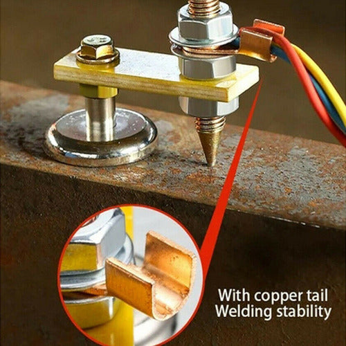 - Braçadeira Magnética Forte De Suporte De Solo Para 6