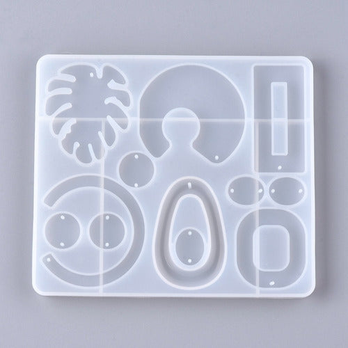 Creativa Silicone Resin Molds for Charms, Earrings, Keychains, etc. 0