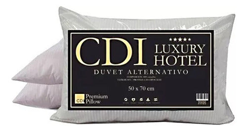 CDI Hotel Luxury Duvet Pillow 50x70cm Premium Ultra Soft 0