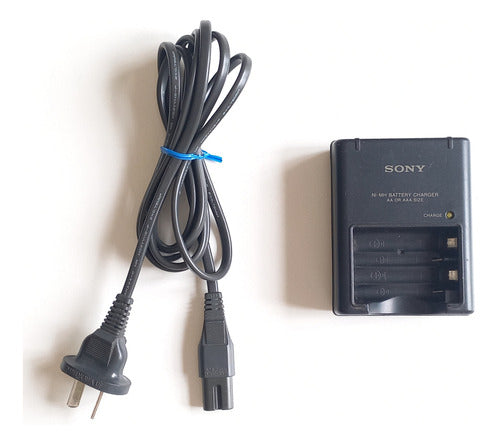 Cargador Pilas Sony Bc-cs2a Ni-mh Tamaño Aa Y Aaa Olivos Zwt 1