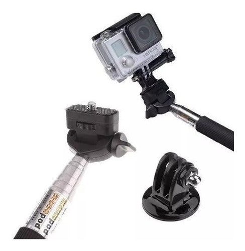 Maxi Action Selfie Monopod for GoPro and Digital Cameras 4