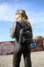 Medium Urban Eco-Leather Backpack with Anti-Theft Pocket 9
