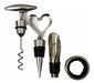 Set X4 Wine Bottle Opener Corkscrew, Bottle Opener Ring Stopper 2