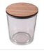 ISSKA Medium Glass Vases with Wooden Lids - Set of 10 0