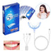 Blanqueador Dental Led Uv + Tiras Dientes Blancos 5d Mint 0