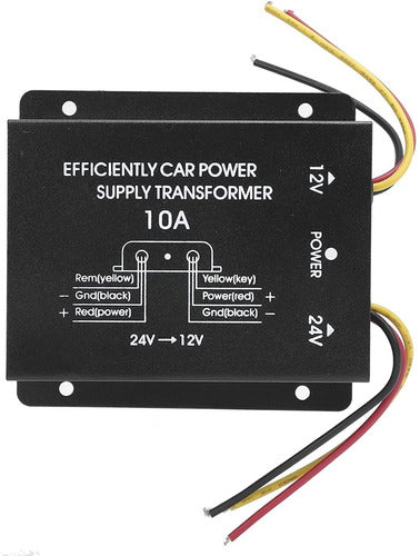 Macars 24v to 12v Reducer Converter 10a 120w for Trucks and Buses 1