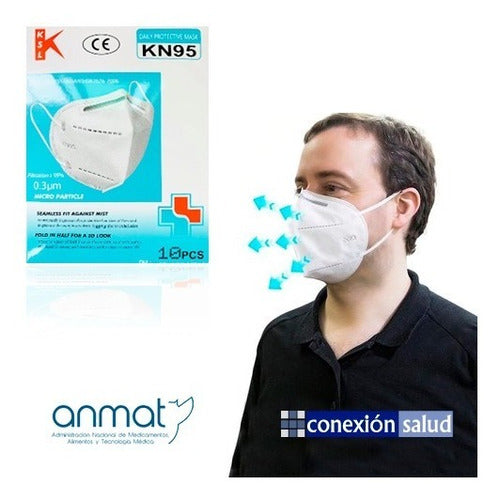 Mio Reusable KN95 Mask - 20 Units Certified N95 95% 1