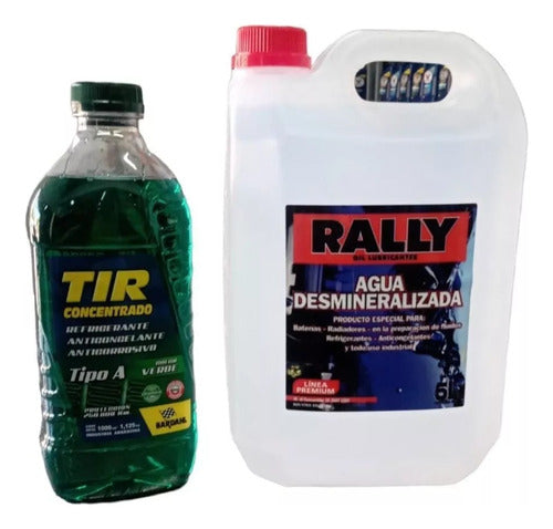Concentrated Green Tir Refrigerant + Demineralized Water 0
