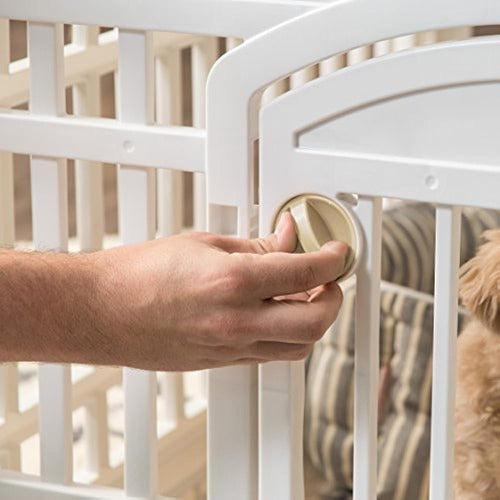 Iris Usa 4-Panel Exercise Pet Playpen with Door 1