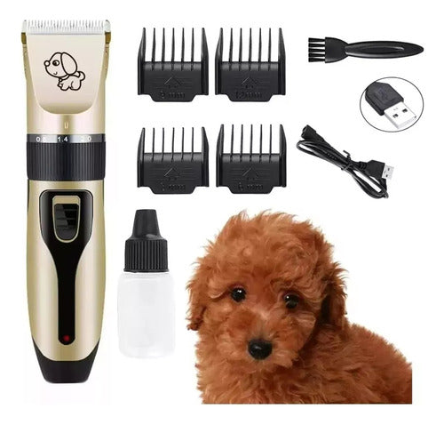 Grooming Hair Rechargeable USB Dog Grooming Clipper Premium Quality 2