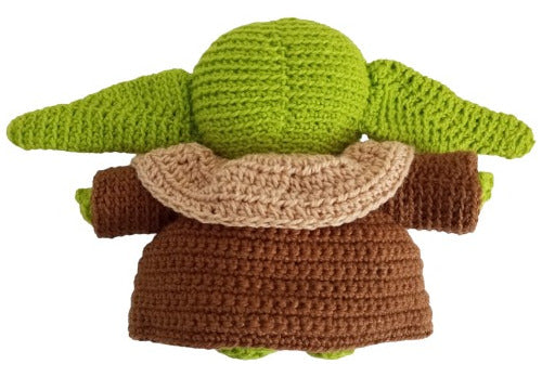 Artesanal Baby Yoda Star Wars Amigurumi Tejido En Crochet 1