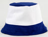 Handmade Blue and White Reversible Piluso Hat 1