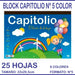 Capitolio Pack 5 Block Tipo El Nene Blanco Nº5 Dibujo Tempera Acuarela 3