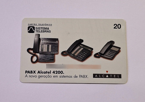 Ct136= Cartao Telebras Alcatel Novo = Desc,5,00 Ver Abaixo 1