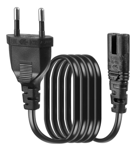 MERKURIO-TEC Cable Poder De Alimentacion Tipo 8 A 2 En Línea 1.5 Metros 2