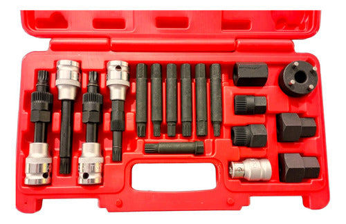 Kit Para Desarmar Alternadores Eurotech 18 Pzs 4818 0